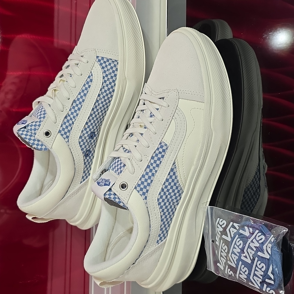 Vans Old Skool Over – Lux Check Marshmallow (Men’s 12 Women's 13.5